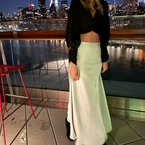 Elegant ice Gray Women's Skirt